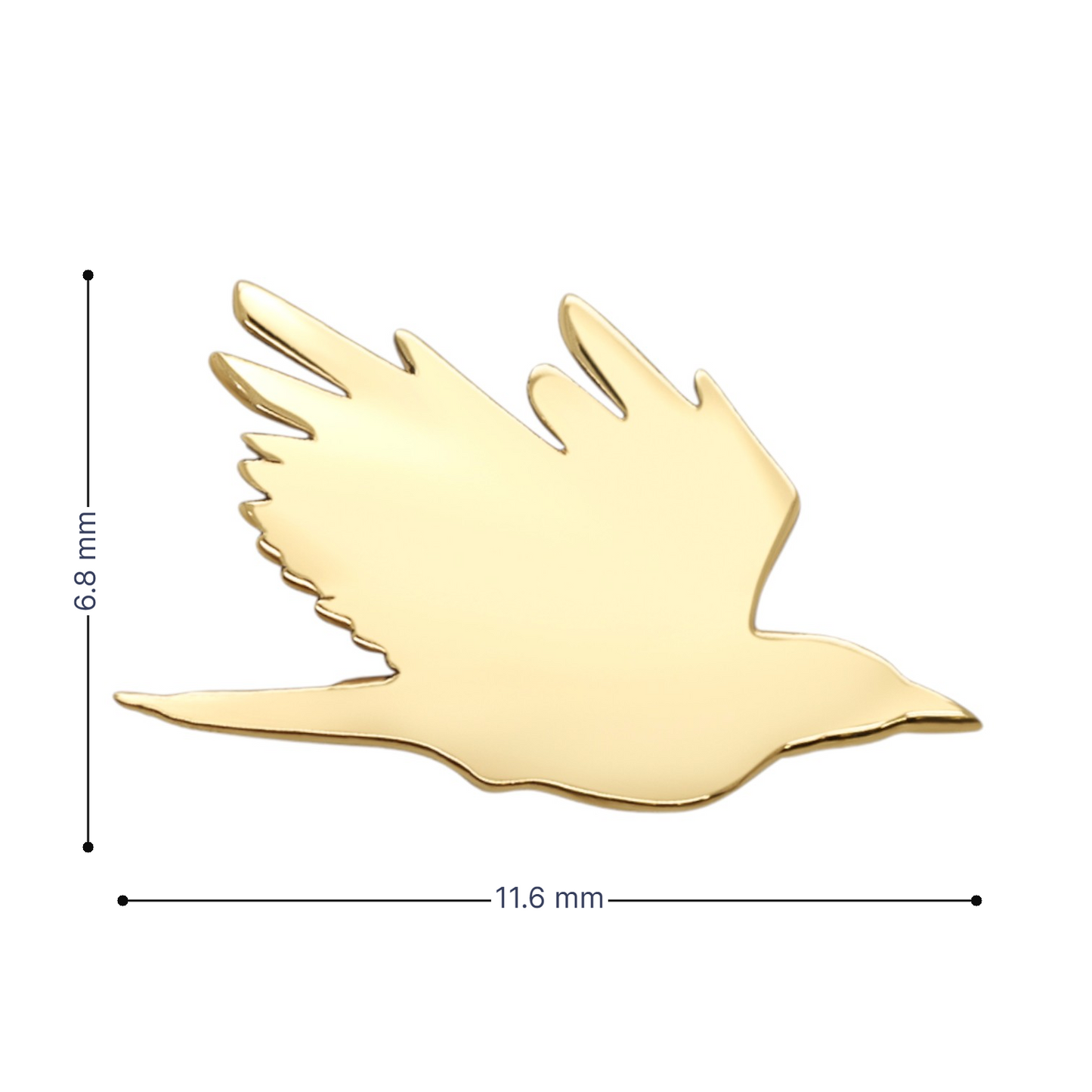 Swift in Flight Earring