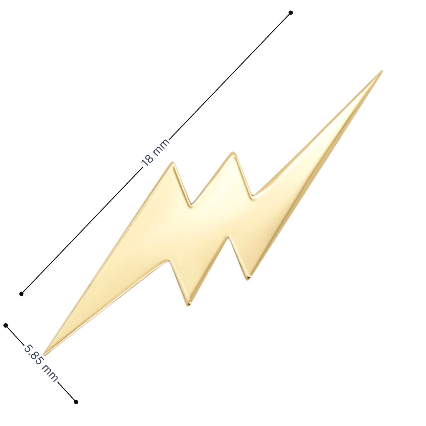 Lightning Bolt Earring