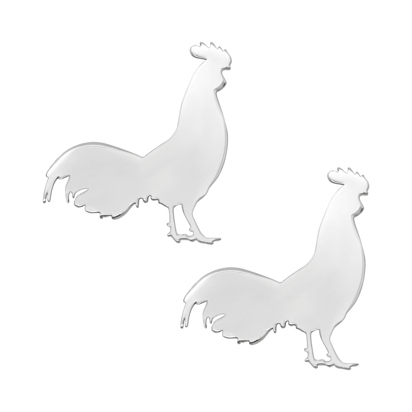 Majestic Rooster Earring