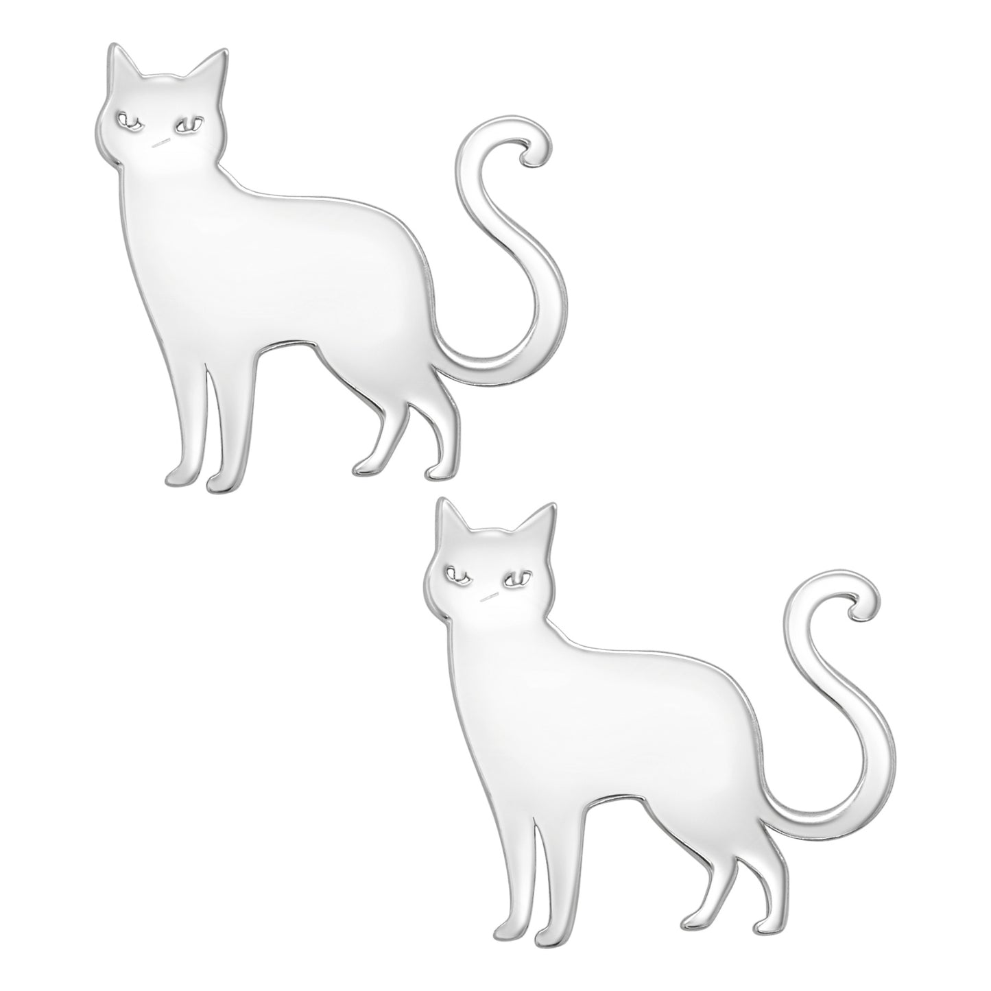 Graceful Cat Earring