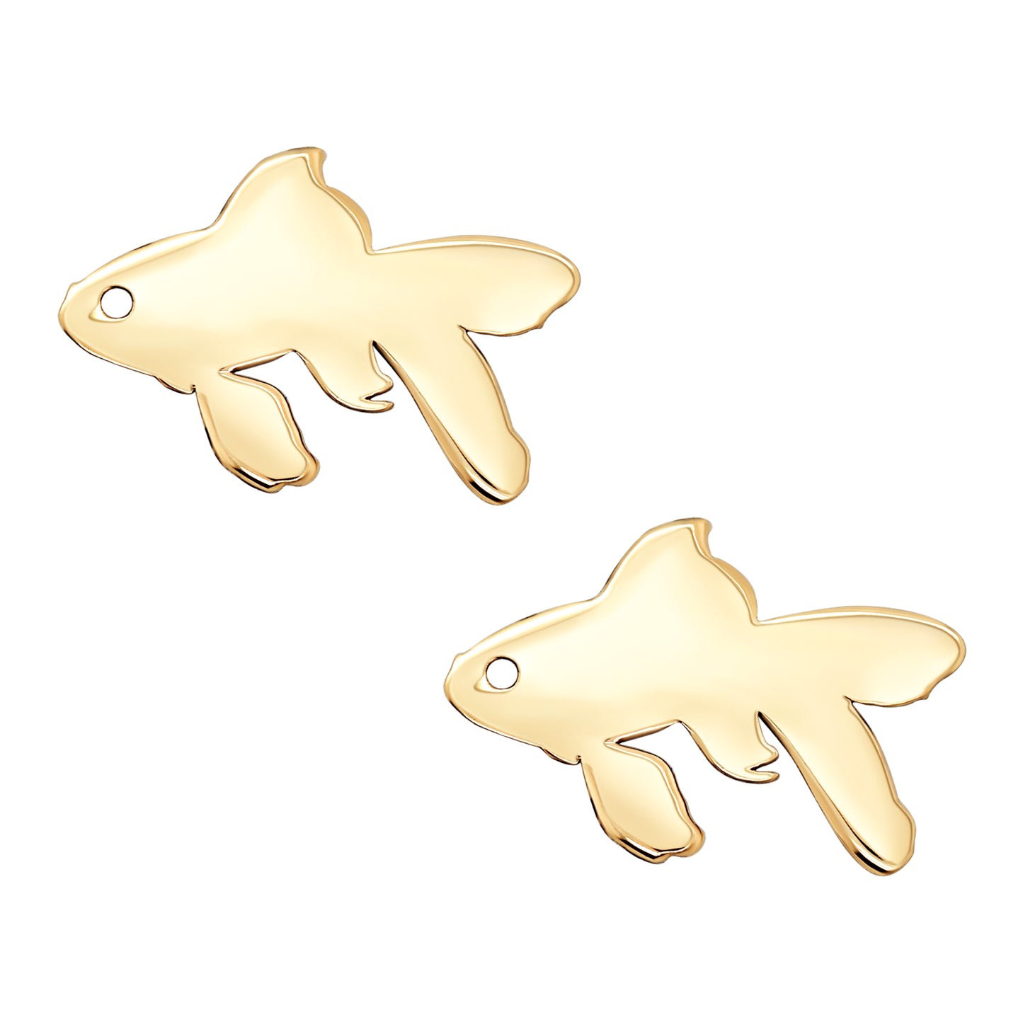 Goldfish Earring