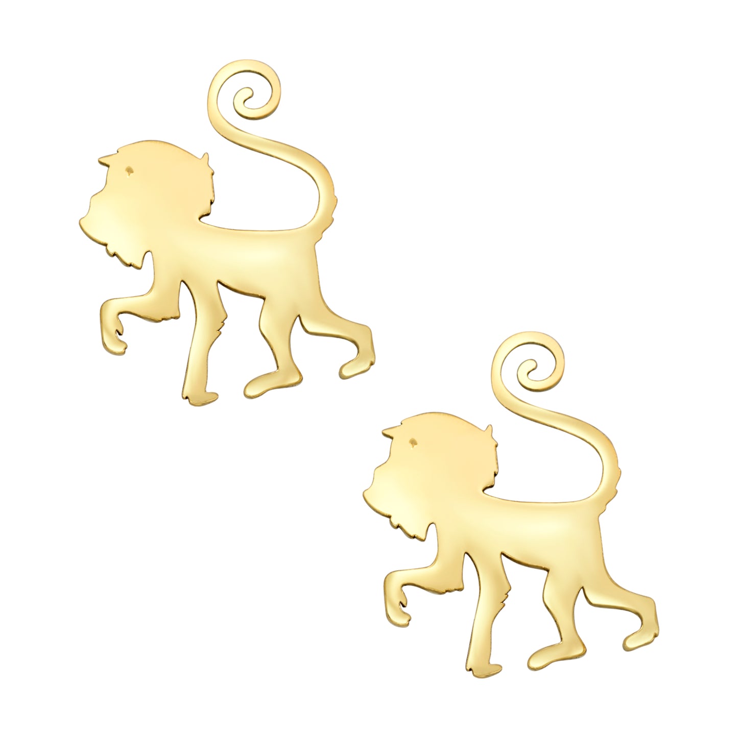 Monkey Earrings 3